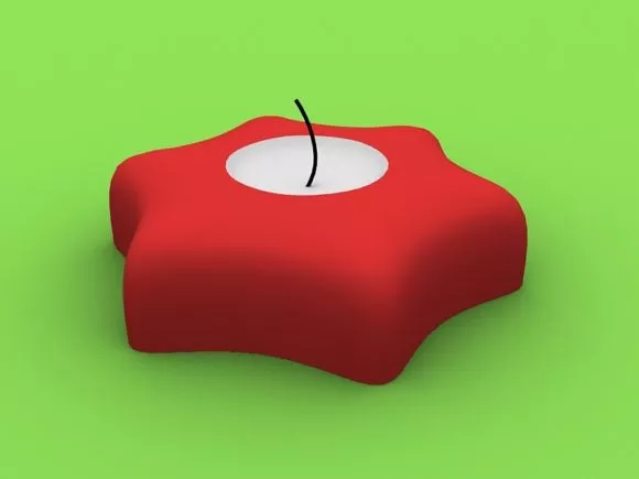 Office Wooden Table 3d model