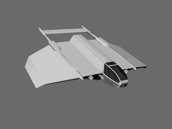 Assault Ship 3d model