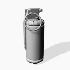 Fbi Stun Grenade Flashbang 3d model