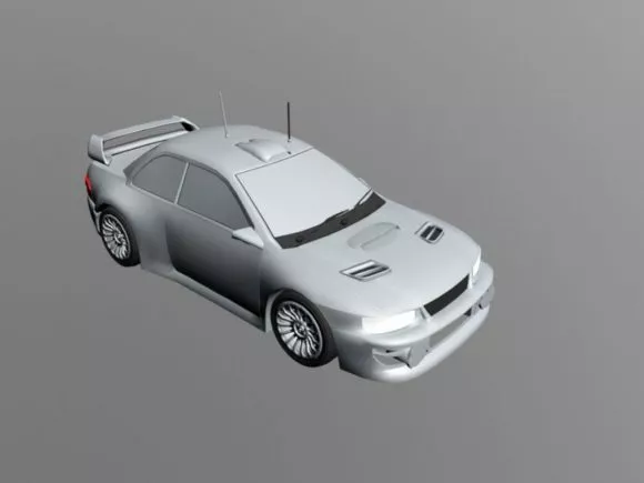 Car Nissan Gtr 2017 3d model