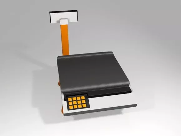 Thomson Flat-screen Tv 3d model