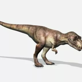 Wild Trex Dinosaur 3d model
