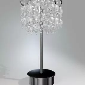 Table Crystal Chandelier 3d model