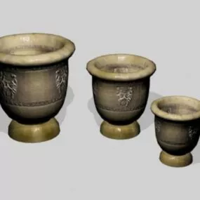 Terracotta Pot 3d model