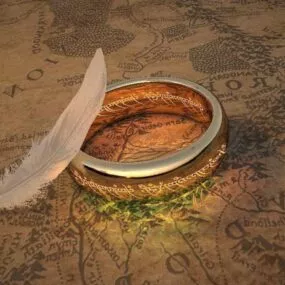 One Golden Ring 3d model