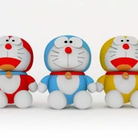 Doraemon Character 3d model