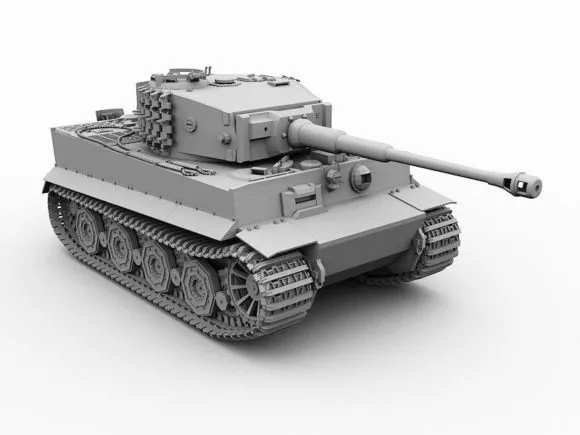 France Military Tank Panhard 3d model