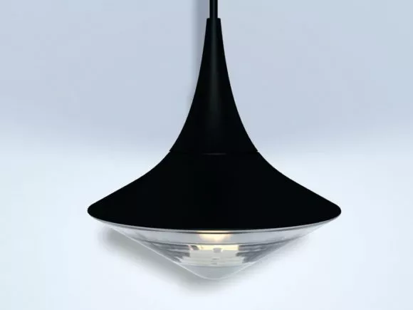 Modern Pendant Ceiling Lamp With Bronze Branches Blooming 3d model