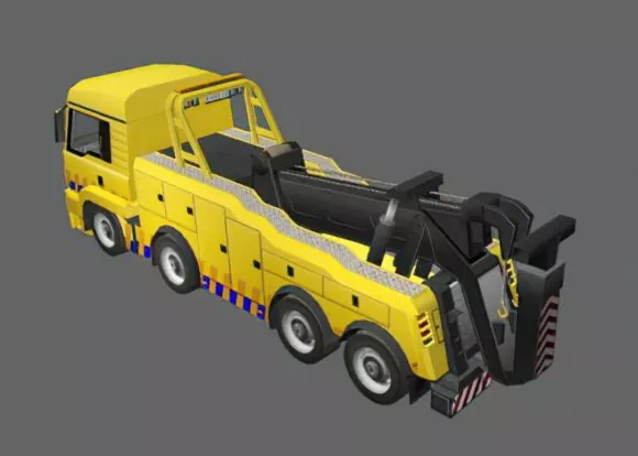 Futuristic Vehicle With Tank Track 3d model
