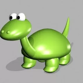 Dinosaur Cartoon Toy 3d model