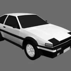 Toyota Sprinter Trueno Car 3d model