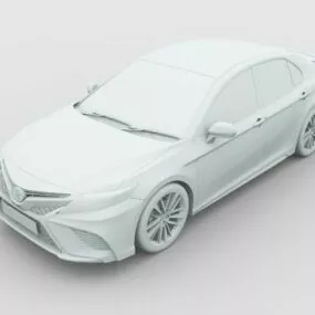 Toyota Camry Car 2018 3d model
