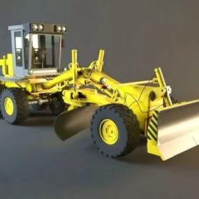 Tractor Grader Truck 3d model
