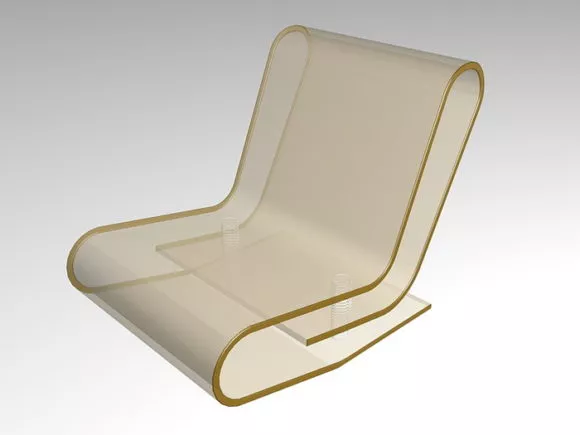 Futuristic Chair Controller Chair 3d model