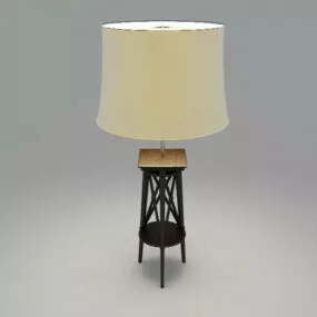 Tripod Table Lamp 3d model
