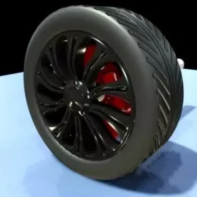 Truck Rim 3d model