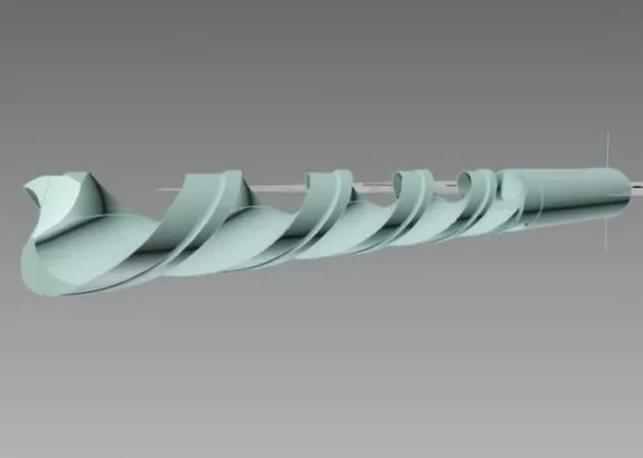 Industrial Centrifugal Fan 3d model