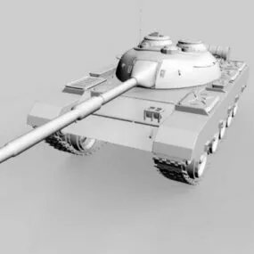 Type 59 Tank 3d model
