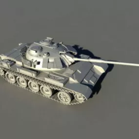 Chinese Type 59d Tank 3d model