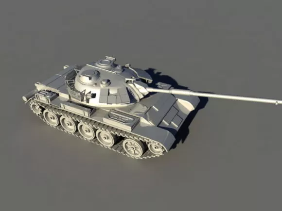 Msg90 Army Attack Gun 3d model