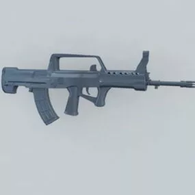 Type 95 Rifle Gun 3d model