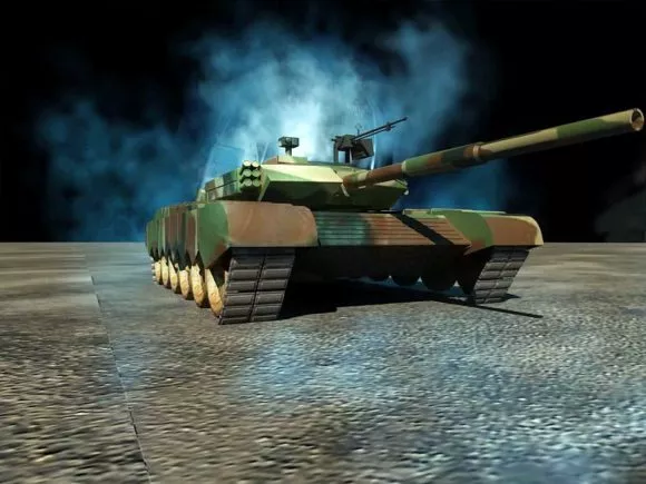 Type 99 Mbt Tank 3d model Type 99 Mbt Tank 3d model