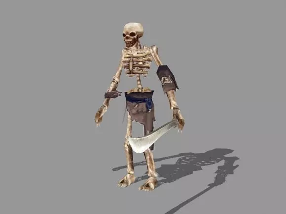 Man Footballer 3d model
