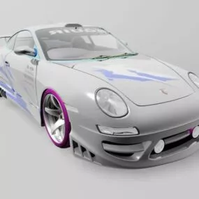 Porsche 911 Tuning 3d model