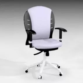 Unique Wheels Office Chair 3d model