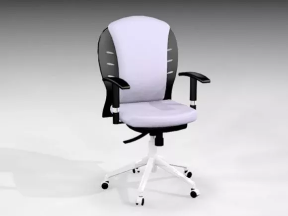 Vintage Upholstered Armchair Wood Case 3d model
