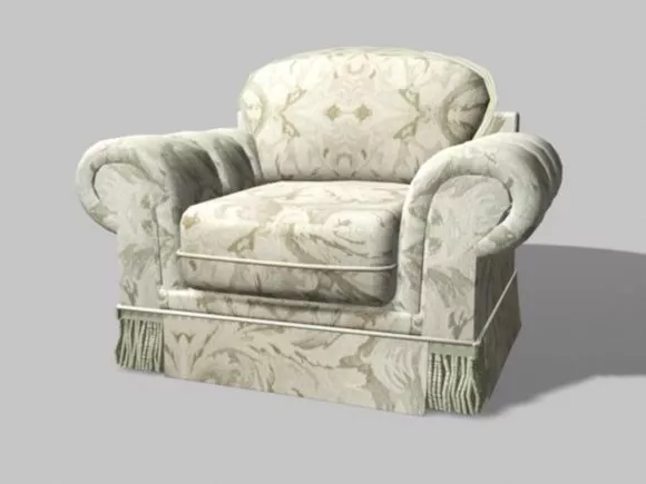 Decorative Ball Chair 3d model