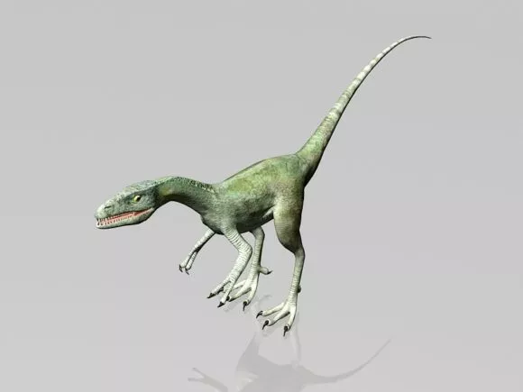 Low Poly Velociraptor Dinosaur 3d model Low Poly Velociraptor Dinosaur 3d model