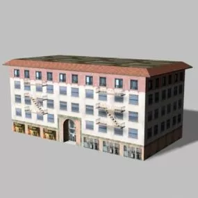 Old Apartment 3d model