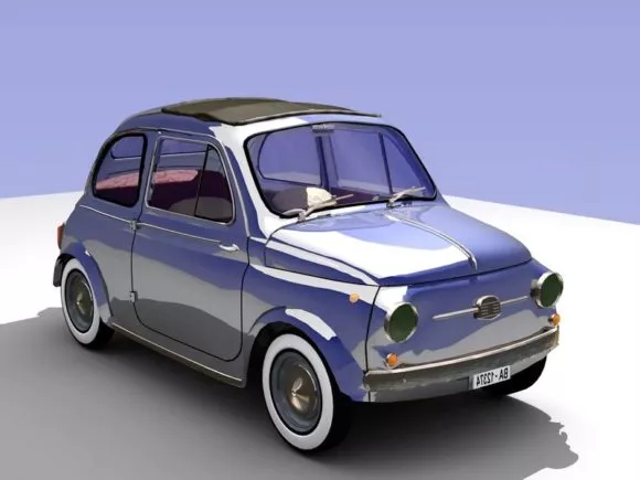 Chrysler Pt Cruiser Classic Car 3d model