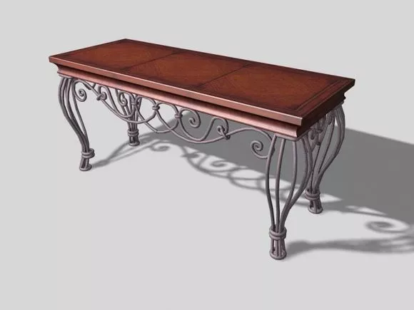 Table T Shape 3d model