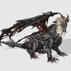 Old Dragon 3d model