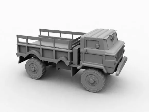Gaz Tiger Car 3d model