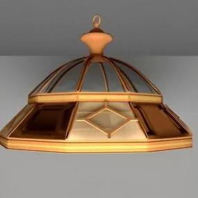 Vintage Pendant Light 3d model