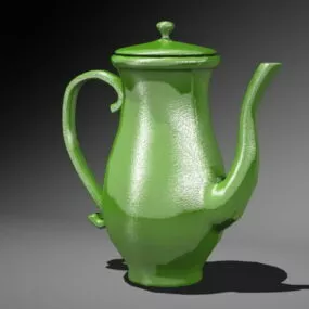 Vintage Teapot 3d model