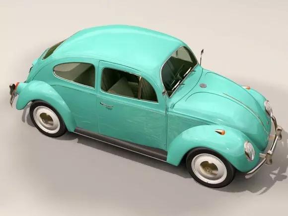 Atom Jet Car 3d model