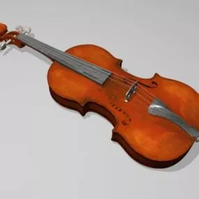 Vintage Violin 3d model