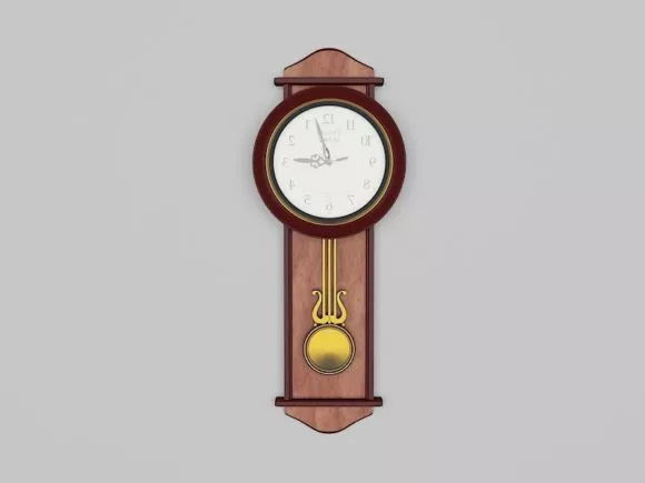 Modernism Clock Vitra Free 3d Model - .3ds, .Gsm - Open3dModel