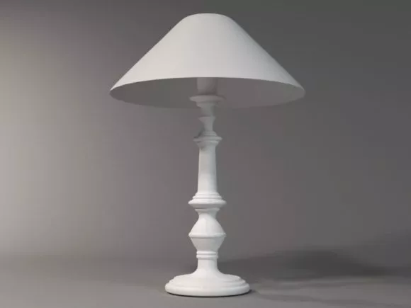Bulb Lamps Lighting Set 3d model