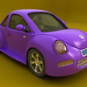 Volkswagen Beetle Couple Car 3d model