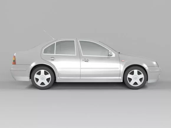 Cartoon Fallout Car Vehicle 3d model