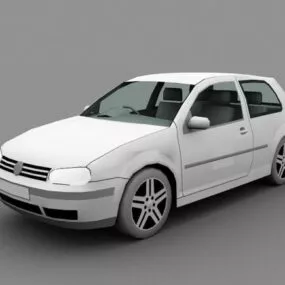 Volkswagen Golf Sedan Hatchback 3d model