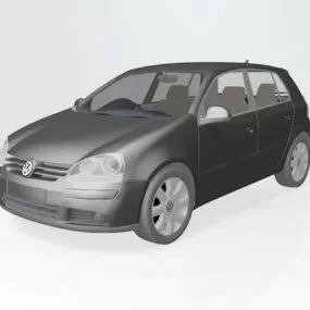 Volkswagen Golf Mk5 Car 3d model