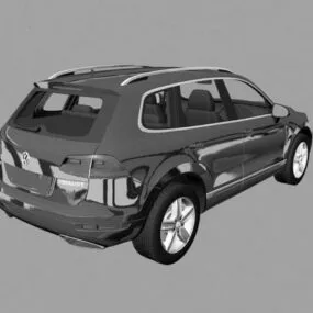 Volkswagen Touareg Suv Car 3d model