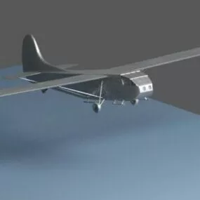 Waco Airplane 3d model