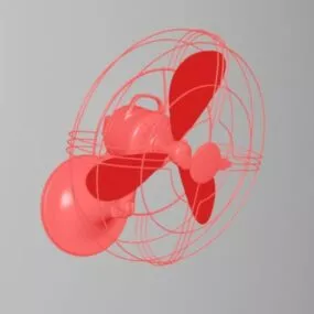 Wall Mounted Fan 3d model